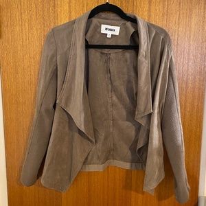 BB Dakota  Faux Suede Moto Jacket - Small
